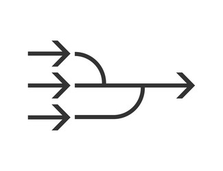 Simplify modules icon vector