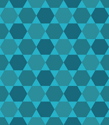 seamless triangle hexagon shape background vector image