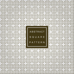 Abstract square pattern vector