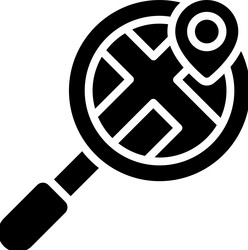 find place icon location map and navigation vector image