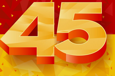 pattern numbers for use in banner ads vector image