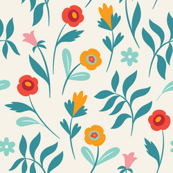 Beauty floral pattern Royalty Free Vector Image