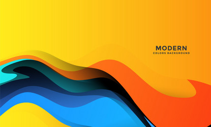 abstract colorful pattern design and background vector image
