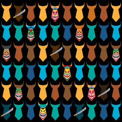 pee ta khon background vector image