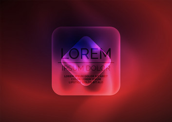 trendy square blurred color abstract background vector image