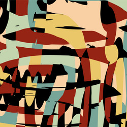 abstract color pattern in graffiti style quality vector image