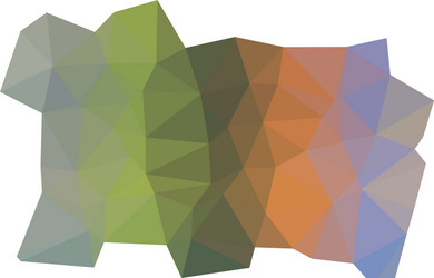 colorful triangular low poly mosaic abstract vector image