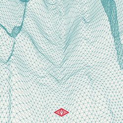 network abstract background 3d technology vector image