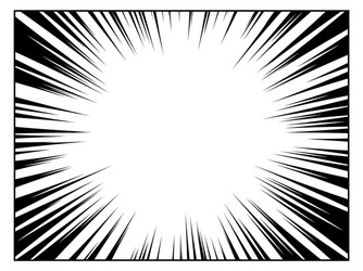 radial line drawing action speed lines stripes vector image