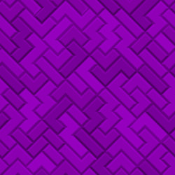 Tetris Block Seamless Pattern vector image