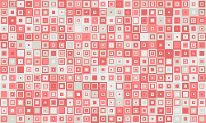 textured cube pattern with colourful tiles vector image