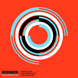 Geometric Minimalist Patterns vector image