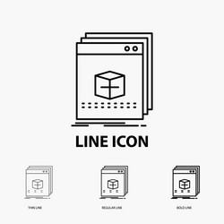 software app application file program icon vector image