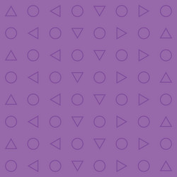 triangle and circle abstract background seamless vector image