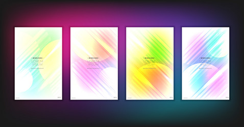 abstract geometric composition forms modern vector image