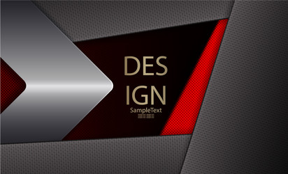 abstract textural dark background with an arrow vector image