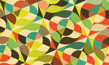 abstract colorful geometric design can be used vector image