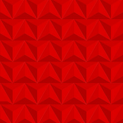 Red Geometric Triangle Pattern vector image