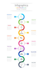 Data Visualization Templates vector image