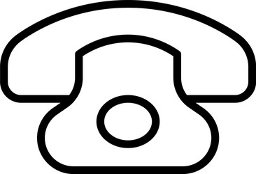 Fax line icon Royalty Free Vector Image - VectorStock