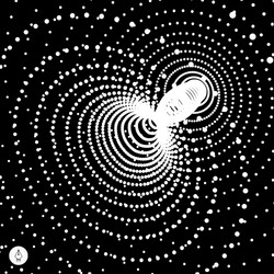 network abstract background vector image