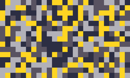 abstract cube mosaic with structured colors vector image