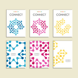 Molecular Connection - Abstract Shapes vector image