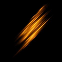 Abstract light line glowing neon motion on black vector