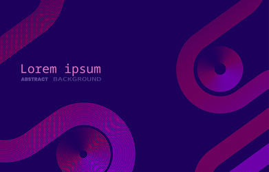 abstract color horizontal banner background vector image