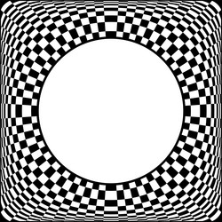 abstract geometric chequered pattern 3d effect vector image