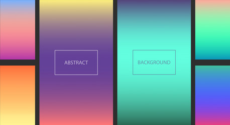 abstract vibrant gradients for ui background vector image