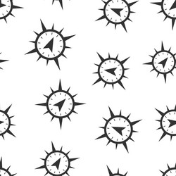 global navigation icon seamless pattern vector image