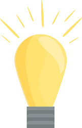 problem solving idea icon cartoon style vector image