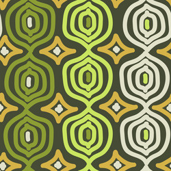 Modern Repeating Circle Pattern vector image