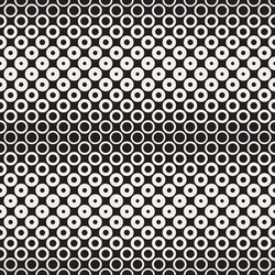 halftone circles seamless pattern abstract vector image