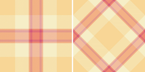 plaid tartan fabric of pattern check texture vector image