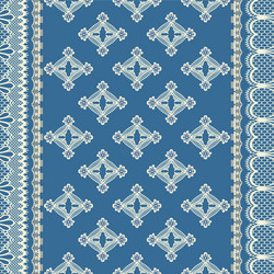 abstract seamless pattern of dainty vector image