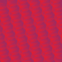 red pattern circle abstract wave modern design vector image