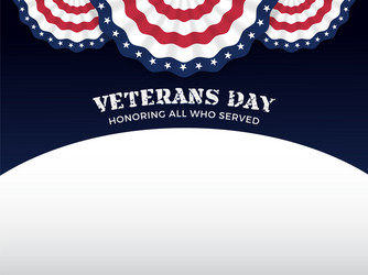 Veterans day usa army 2 Royalty Free Vector Image