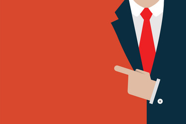flat design empty esp template vector image