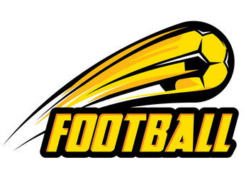 Soccer Ball Logo Template Vector Image