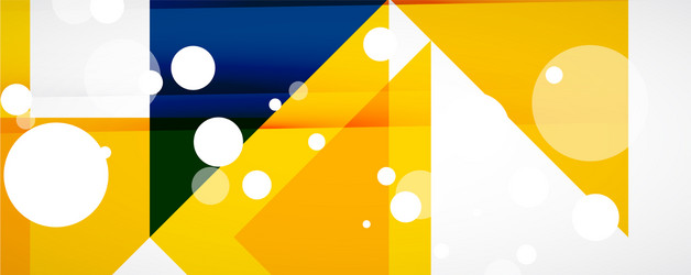geometric abstract background techno color vector image