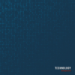 Digital Matrix Background vector image