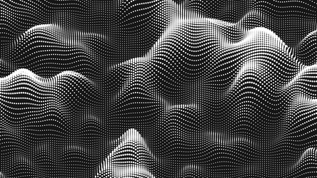 point wave noise texture abstract dot background vector image
