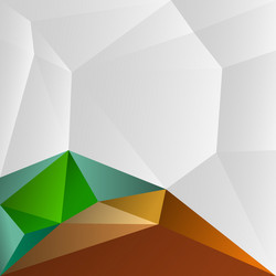 abstract background from triangles with gradient vector image