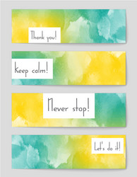 Abstract layout background set for art vector