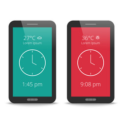 modern user interface design vector image