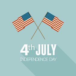 american independence day patriotic background Vector Image