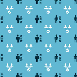 set user man in business suit and project team vector image