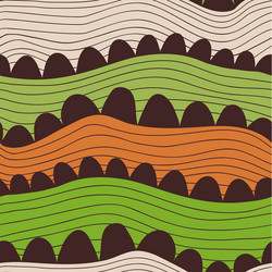 abstract seamless pattern with stripes and circles vector image